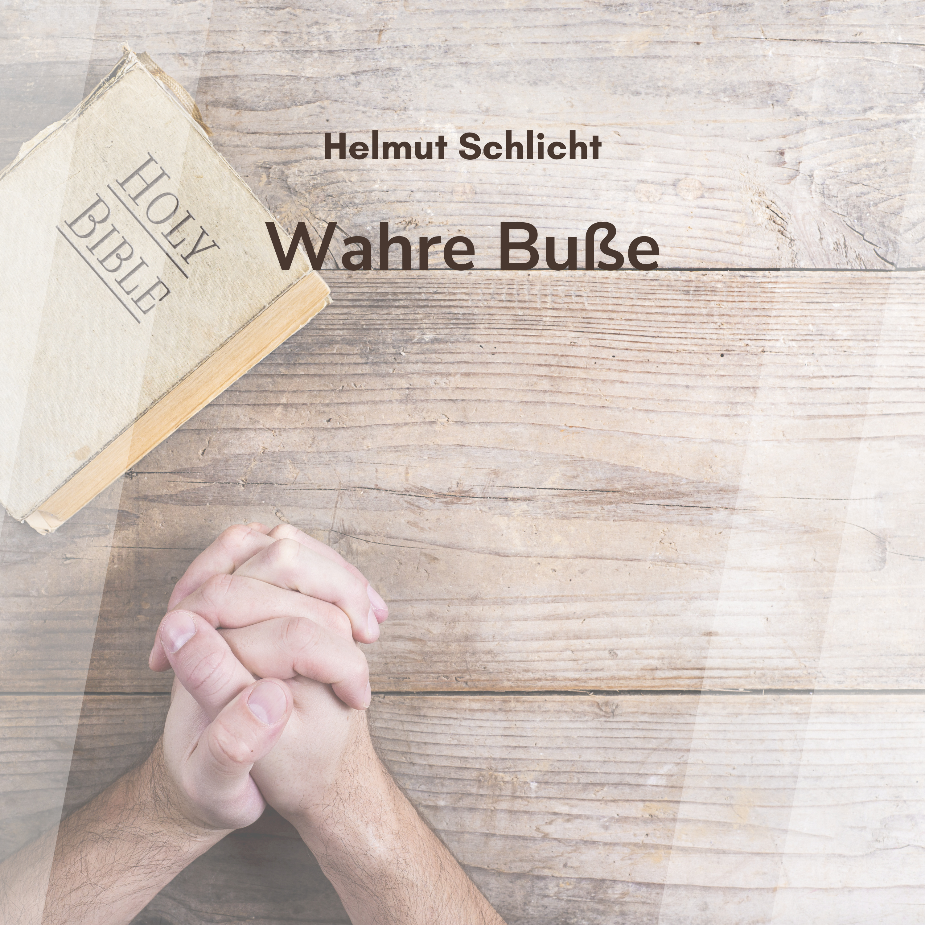 Cover: Wahre Buße